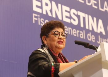 Rinde su segundo informe de labores la titular de la Fiscalía capitalina