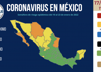 México reporta 17 mil 101 casos de COVID-19 en 24hrs