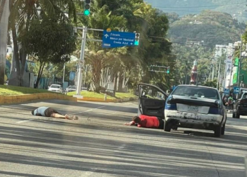 Asesinan a dos personas en la Costera Miguel Alemán