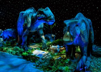 ¡Increíble! Exhiben dinosaurios de tamaño real en una experiencia inmersiva