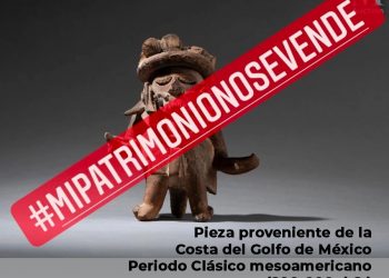 Beatriz Gutiérrez denuncia subasta de piezas arqueológicas en París