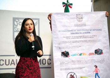 Sandra Cuevas, a 100 días de gobierno, lanza campaña “Limpiando Cuauhtémoc”