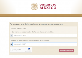 Abren registro para recibir refuerzo de vacuna contra COVID-19