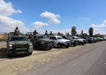 Arriban a Guanajuato mil 500 soldados que integran la Fuerza de Tarea Conjunta México