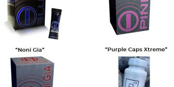 Cofepris alerta sobre productos milagro Bhip Blue Blend, Noni Gia, I-Pink, y Purple Caps Xtreme