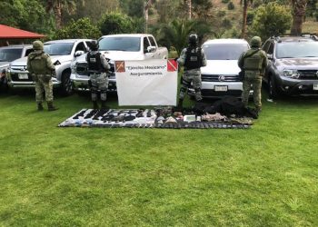 Detienen a 8 integrantes del crimen organizado en Michoacán