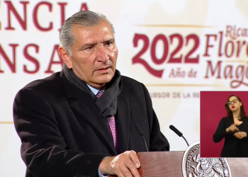 Por positivo de AMLO, Adán Augusto López encabeza la conferencia matutina