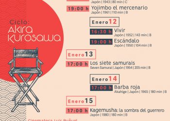 En Puebla se proyectarán siete películas del reconocido director Akira Kurosawa