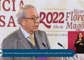 Sábado 8 de enero inicia aplicación de refuerzo para personal educativo de todo el país