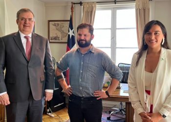 Chile tiene un futuro promisorio con Gabriel Boric: Ebrard