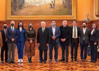 López Obrador y Diego Sinhue se reúnen para analizar la seguridad en Guanajuato