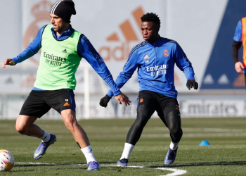 Vinícius regresa al trabajo; Modric y Benzema, con buenas sensaciones