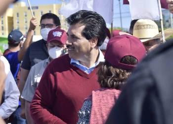 Llega caravana encabezada por José ramón Enríquez a la CDMX