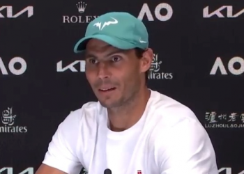 Rafa Nadal ante el peculiar estilo de Adrian Mannarino