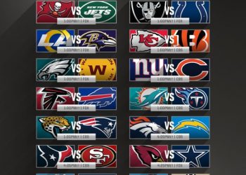 Cinco cupos para playoffs en la AFC y dos en la NFC en la semana 17 de la NFL