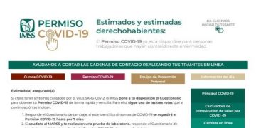 IMSS ha autorizado más de 171 mil solicitudes del Permiso COVID