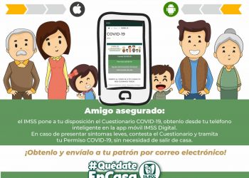 Si eres derechohabiente del IMSS, checa aquí como tramitar un Permiso COVID en caso de contagio