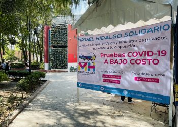 Instalan 10 módulos en parques de la MH para realizar pruebas COVID: Tabe