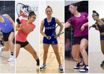 Cinco raquetbolistas mexicanas continúan en el top ten del mundo