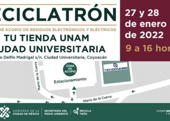Tienes aparatos que ya no uses o sirvan, llévalos al Reciclatrón CDMX