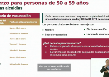 CDMX en semáforo verde; alerta que es vital que los no vacunados acudan a completar su esquema