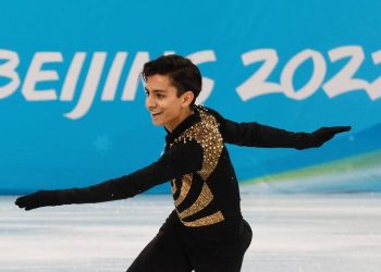 Presidente López Obrador felicita a Donovan Carrillo por final de patinaje en Pekín