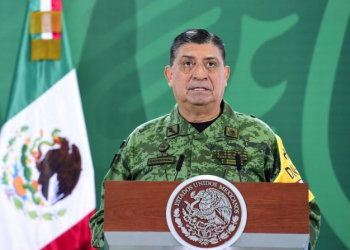 El titular de la SEDENA, Luis Cresencio Sandoval da positivo a COVID-19