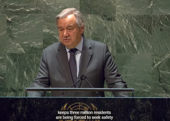 Guterres pide a Putin dar “una oportunidad a la paz”