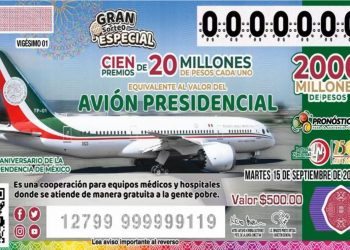 Lotería Nacional tendrá que entregar si o si la información sobre pagos de rifa de Avión Presidencial: INAI