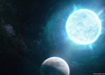 Observan por primera vez restos planetarios en una enana blanca