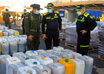 Incautan en Colombia 3.5 toneladas de cocaína destinadas a España y México