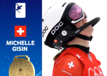 Michelle Gisin revalida título olímpico de combinada