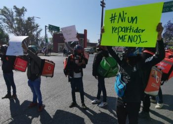 Ni un repartidor menos denuncia falta de justicia para compañeros fallecidos