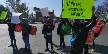 Ni un repartidor menos denuncia falta de justicia para compañeros fallecidos