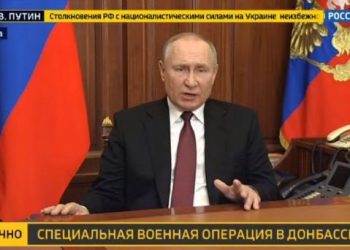 Putin anuncia operación militar en el este de Ucrania
