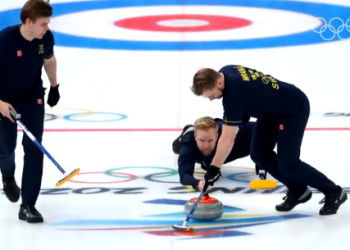 Suecia gana el oro masculino en curling tras una prórroga ante Gran Bretaña