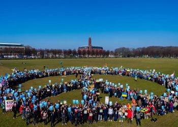Manifestaciones multitudinarias en el mundo para pedir que Rusia salga de Ucrania