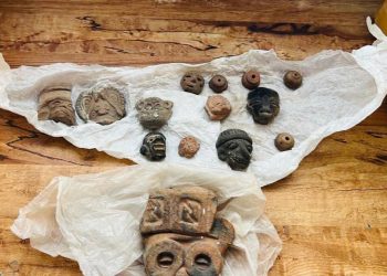 FGR asegura en Baja California 14 piezas de la época prehispánica