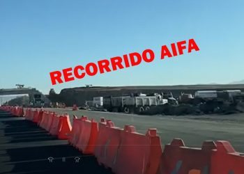 Recorrido AIFA: Trabajos de mejoramiento de vías continúan provocando caos vial