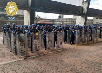 Implementa la SSC operativo de seguridad y vialidad, en el Estadio Azteca 
