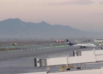 Realiza Aeroméxico el primer vuelo comercial desde el AIFA