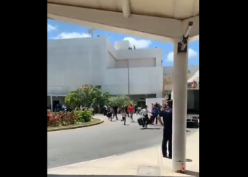 Reportan balacera en las inmediaciones del Aeropuerto Internacional de Cancún