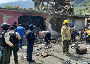 Explosión de polvorín deja 6 muertos en Veracruz