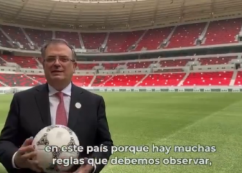 Ebrard felicita a la Selección Nacional por su calificación al Mundial de Qatar
