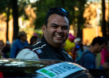 Emilio Velázquez presente en el Rally de las Naciones en Guanajuato