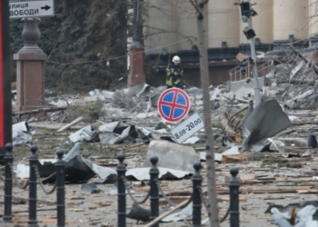 Un bombardeo ruso destruye el consulado de Eslovenia en Járkov