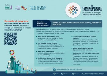 IV Cumbre Gobierno Abierto una oportunidad para trazar agenda sobre transparencia: INAI