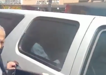 John Kerry arriba a Palacio Nacional para su reunión con el presidente López Obrador