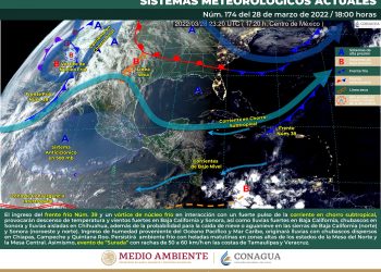 El frente frío 39 provocará lluvias y ambiente frío en el noreste y norte del país