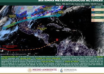 El frente frío 25 recorrerá el norte y el noreste del país